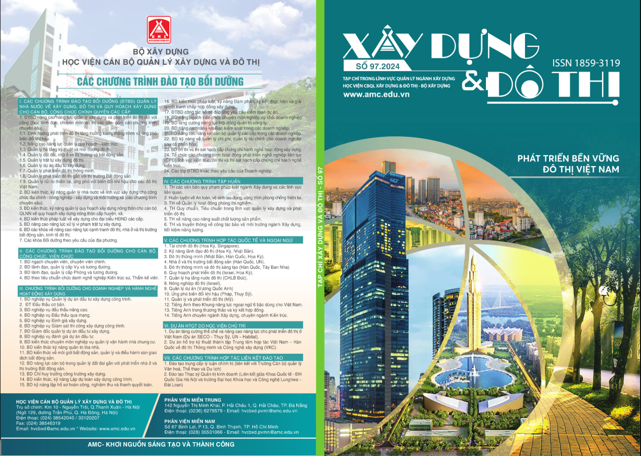 Tạp chí Xây Dựng và Đô Thị