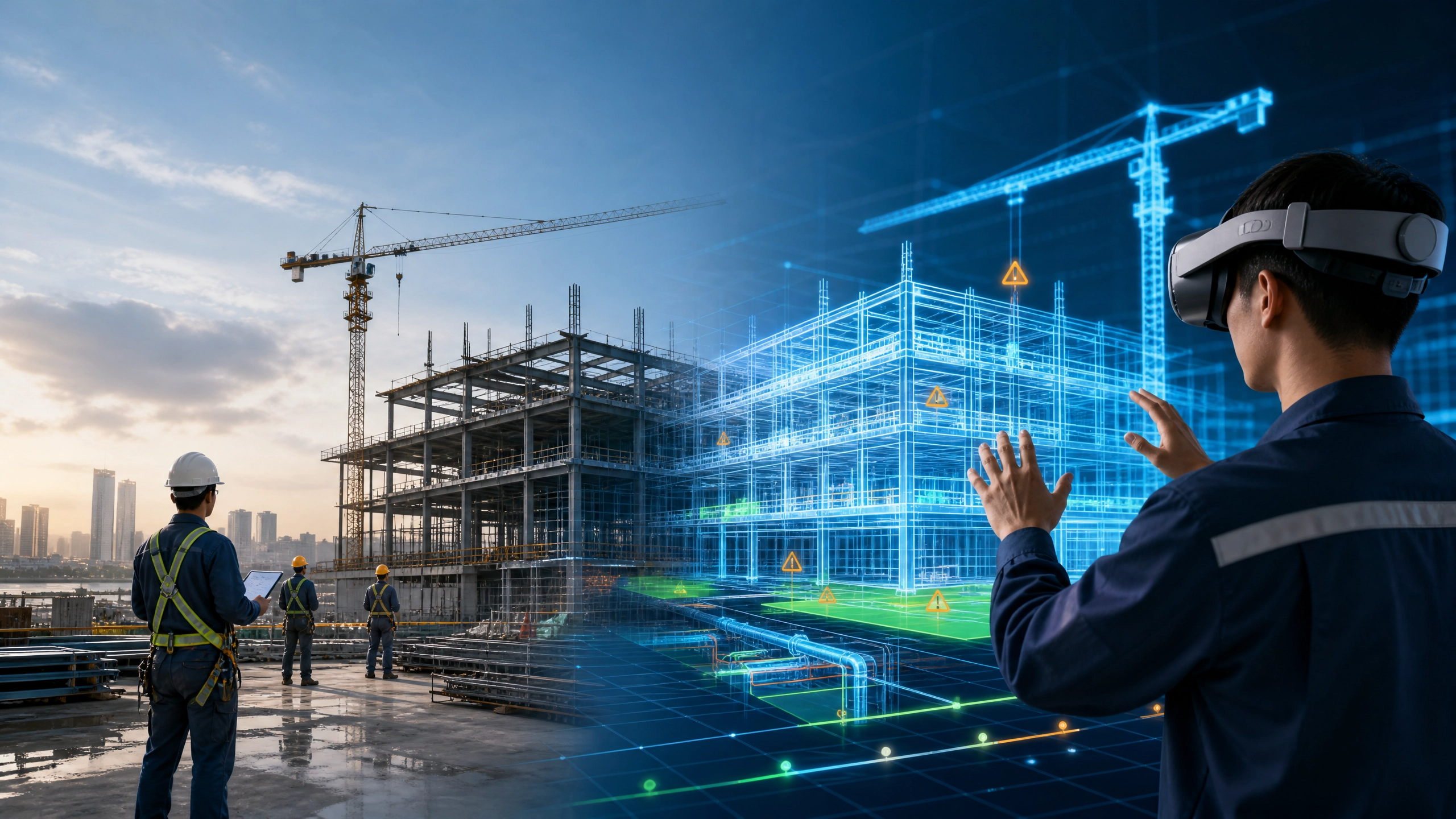 ỨNG DỤNG TÍCH HỢP BIM VÀ THỰC TẾ ẢO (VR) TRONG HUẤN LUYỆN AN TOÀN XÂY DỰNG: CHIẾN LƯỢC ĐỘT PHÁ CHO CÁC SIÊU DỰ ÁN VÀ LỰC LƯỢNG LAO ĐỘNG QUY MÔ LỚN TẠI VIỆT NAM